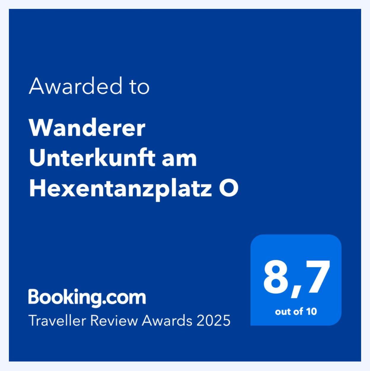 Wanderer Unterkunft Am Hexentanzplatz O 塔勒 外观 照片